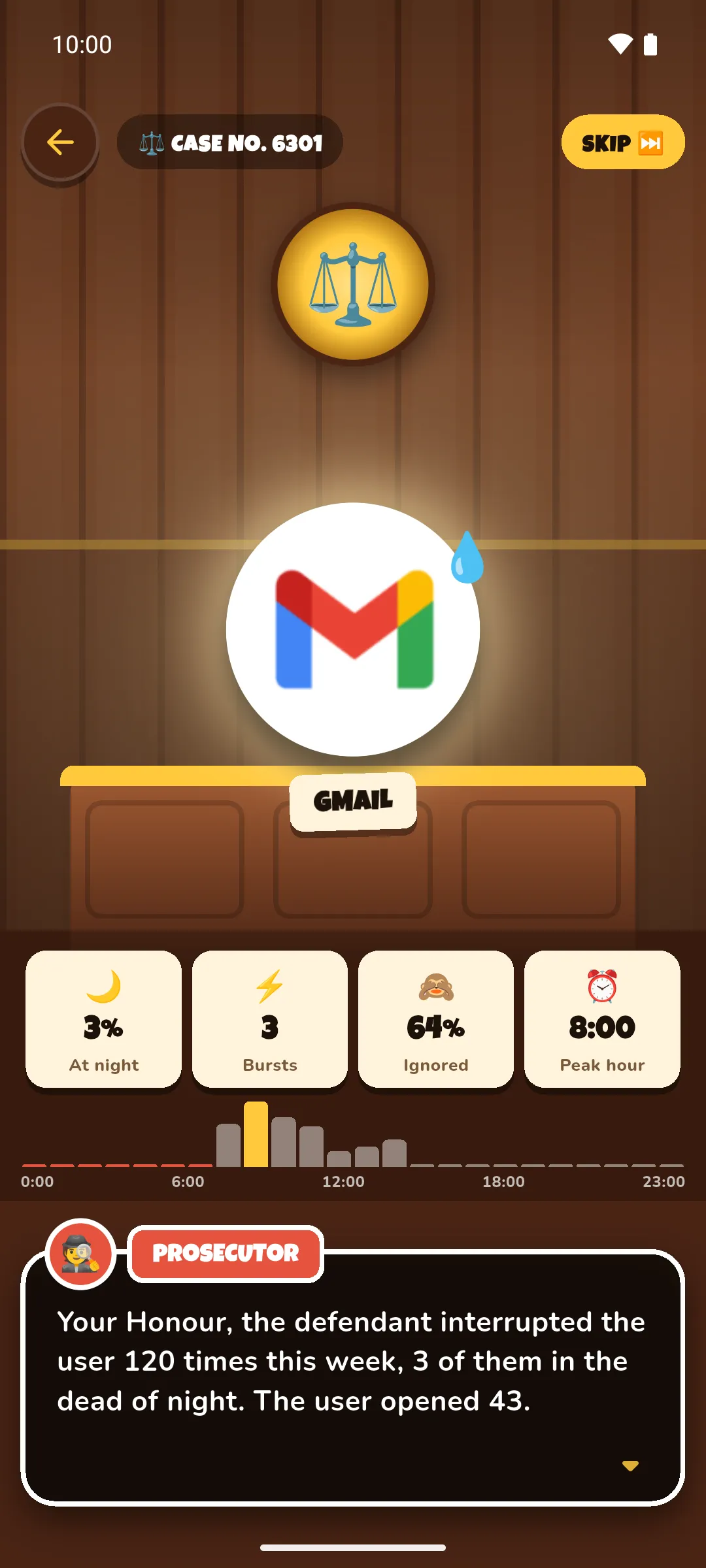 Screenshot 2 · On Trial